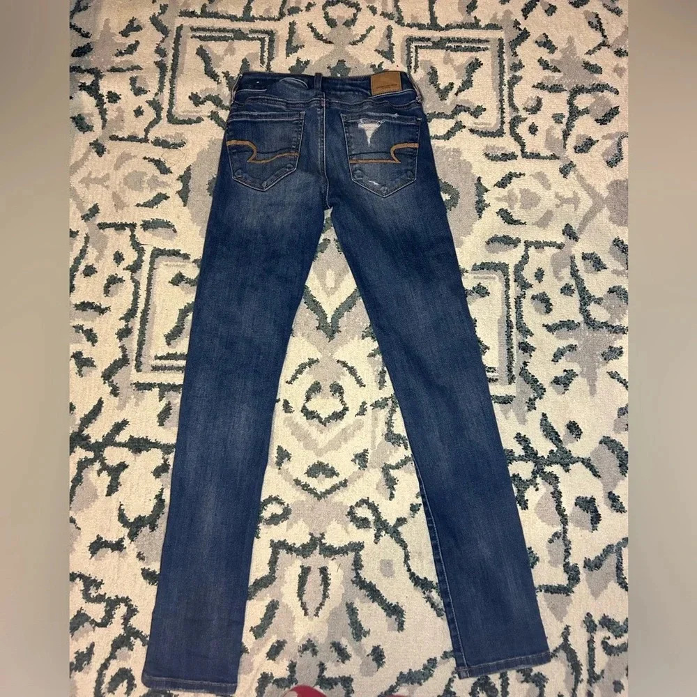 american eagle  skinny jeans women’s size 00​ - Picture 5 of 8